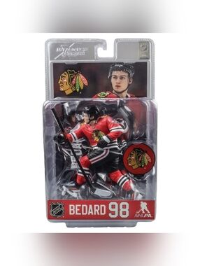 McFarlane Toys Chicago Blackhawks NHL SportsPicks 7-inch Figure Connor Bedard